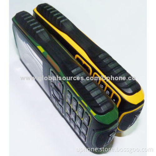 Manufacturer Cheapest Waterproof Dual-mode Mobile Phones with 240 x 320 Pixels Resolution